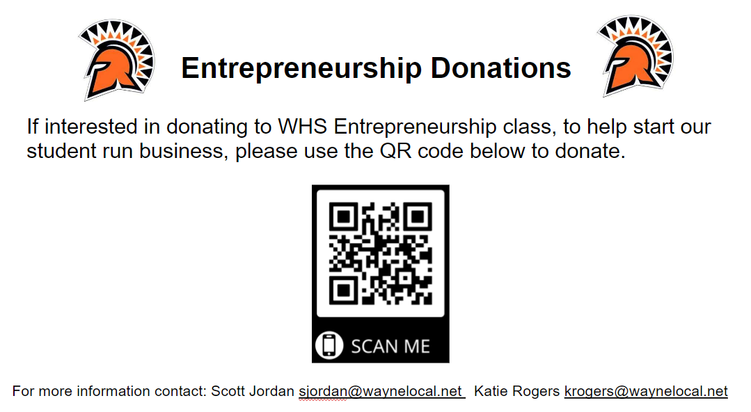 entrepreneurship donations